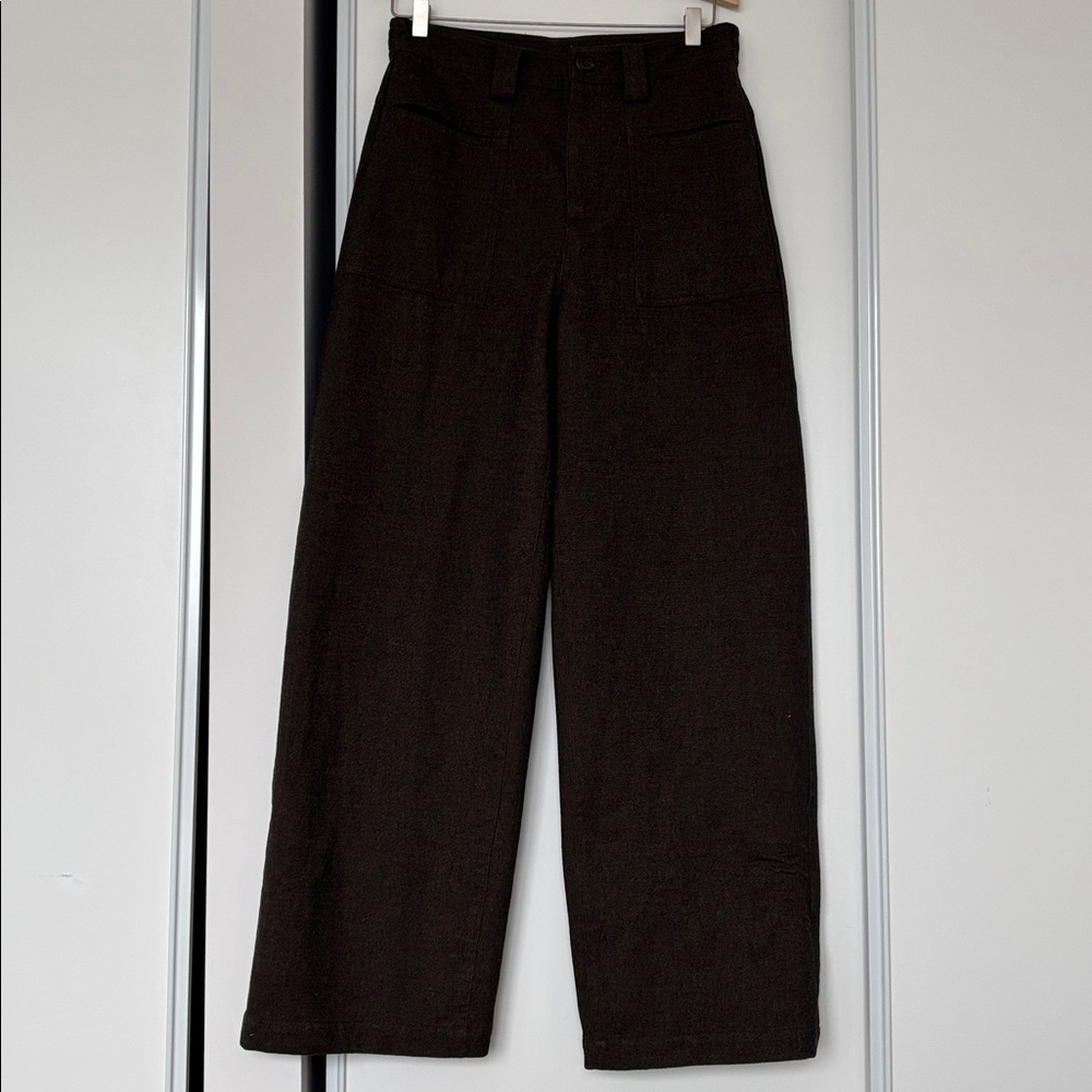 Emerging Designer Dark Brown Trousers-L